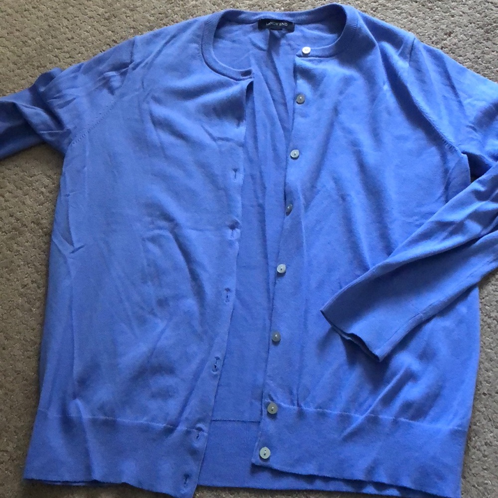 Lands End Cardigan